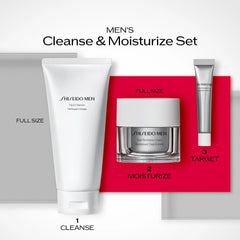 Shiseido Men's Cleanse & Moisturize Set